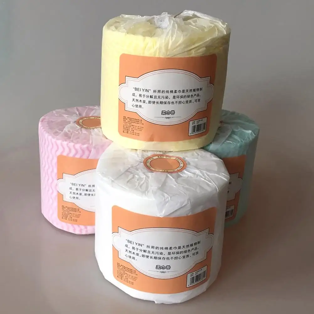 Одноразовое полотенце одноразовое для лица хлопок мытья салона красоты