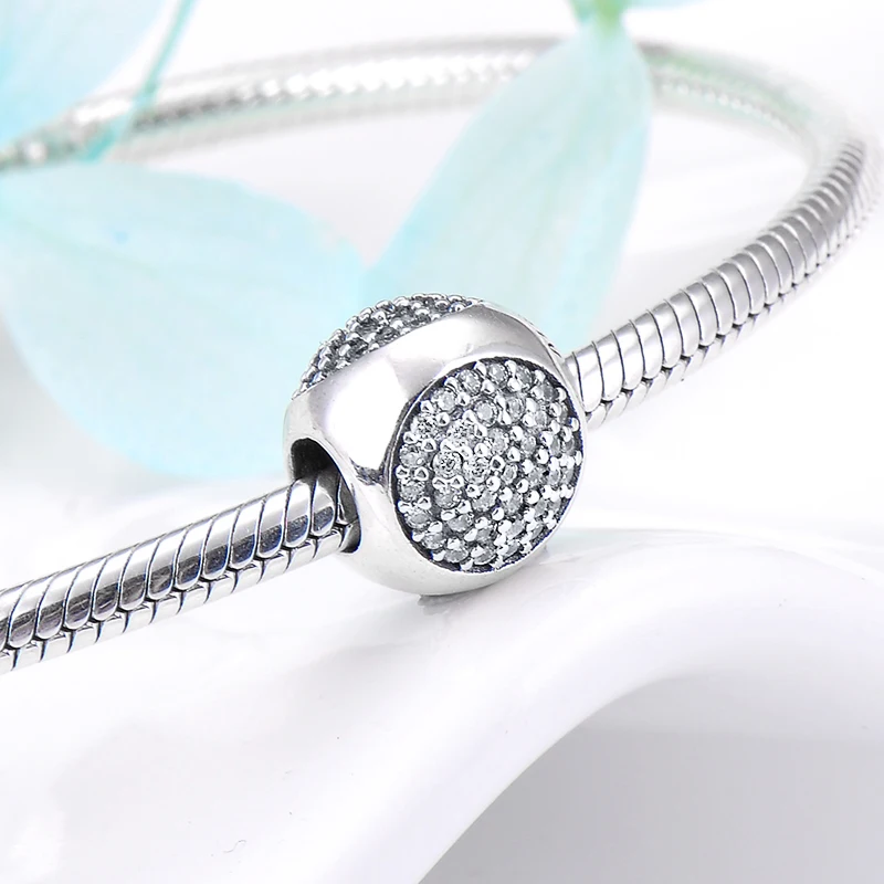 100% Стерлинговое Серебро 925 пробы серебряная круглой формы три стороны покрыта