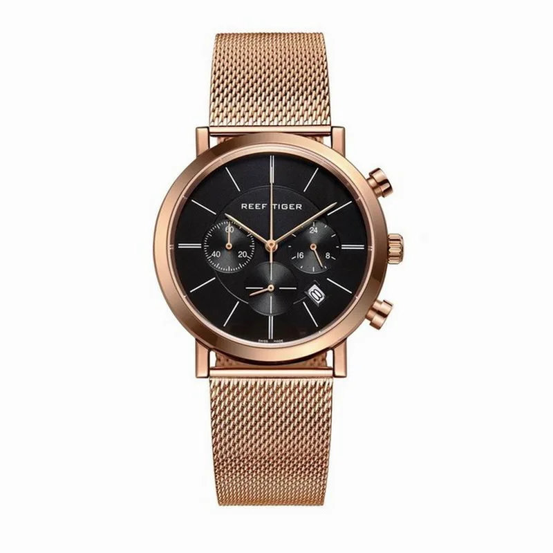 Нарядные мужские часы спортивные с хронографом повседневные Кварцевые