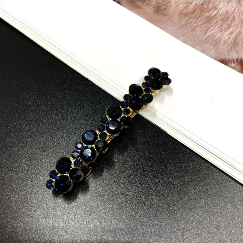 

ZN Fashion Korean Crystal Pearl Hair Clips Elegant Women Barrettes Hairpins Hairgrips Headwear Hair Accessories Styling Tools