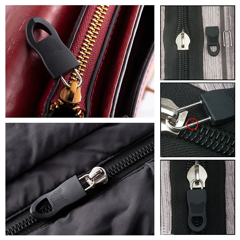 10 шт. Универсальный Съемный пулер застежки молнии комплект моментальной