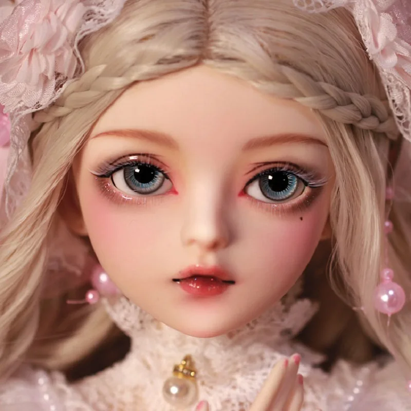 

60cm BJD Doll Lolita Doll Full Body Adjustable Dress Up Doll with Makeup Surprise Handmade Fashion Style Doll Best Gift