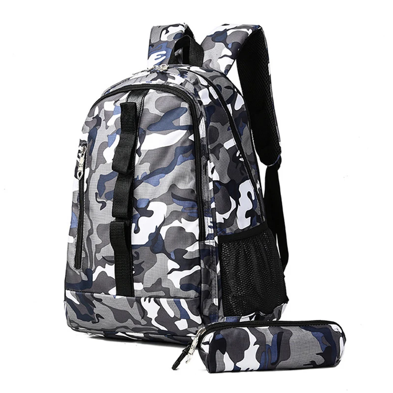 Boys children school bags Girls Waterproof Kids Satchel Orthopedic schoolbags Camouflage primary school backpack mochilas infant