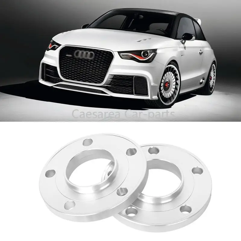 

High Quality Auto Wheel Spacer 2PCS 5x100 57.1CB Aluminum Centric Wheel Spacers Tire Adapters Rims Flange Hubs For Audi A1 2011+