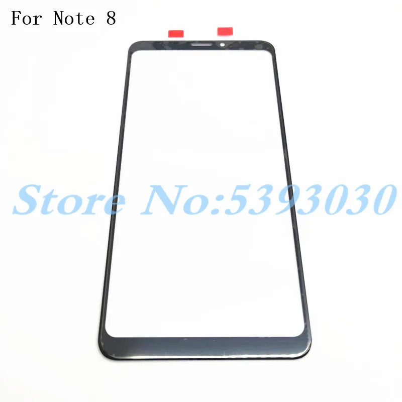 Новый 6 0 дюймовый стеклянный экран для Meizu Note 8 M822H объектив внешняя Передняя