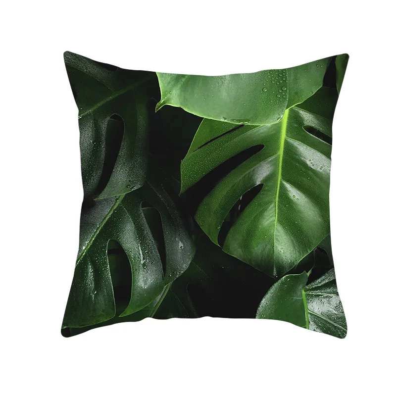 Африканская наволочка с тропическим принтом растений наволочки из полиэстера