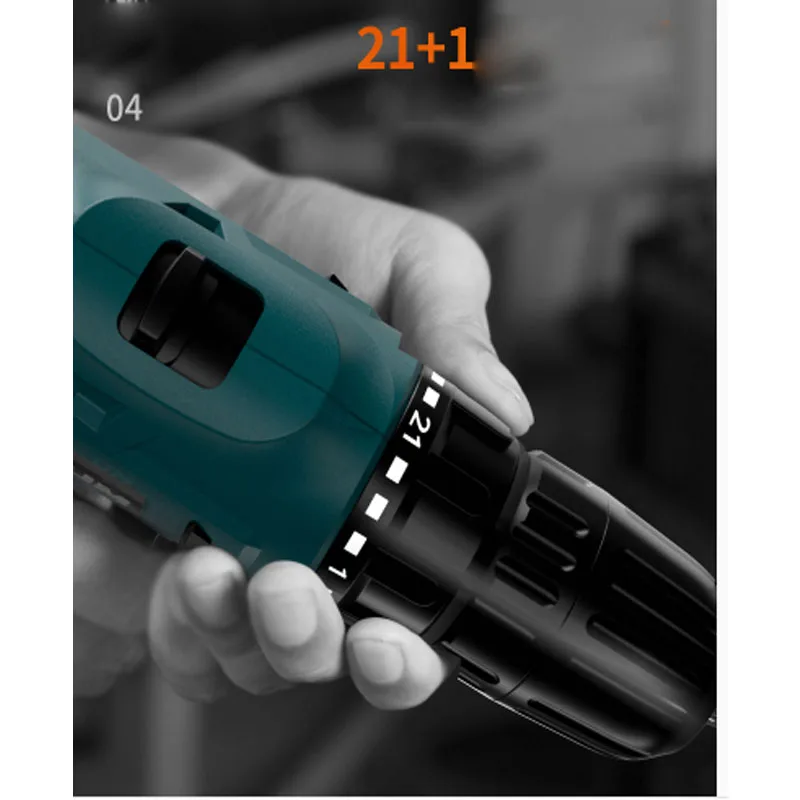 Lithium drill rechargeable hand small pistol electric multi-function household screwdriver t | Бытовая техника