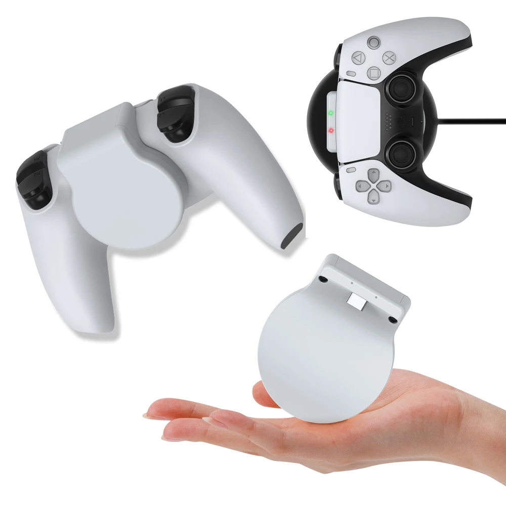 

New PlayStation5 Wireless Controller Charger Station receiver for PS5 Handle Joystick Gamepad Fast Charger Accessories