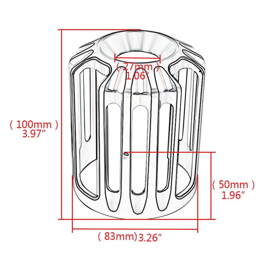 Motorcycle Chrome Oil Filter Cover Machine Grid For Harley Sportster 883 1200 XL Iron Touring Road King Softail Deluxe Dyna | Автомобили и