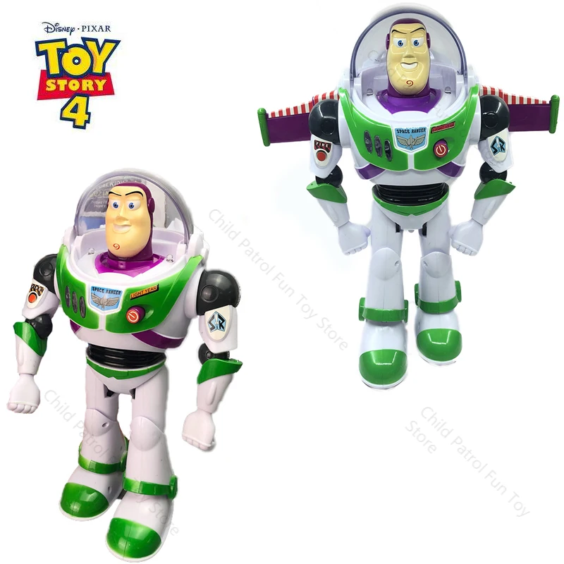 Disney Toy Story 4 Juguete Woody Buzz светильник год музыки/светильник кукла с крыльями фигурка