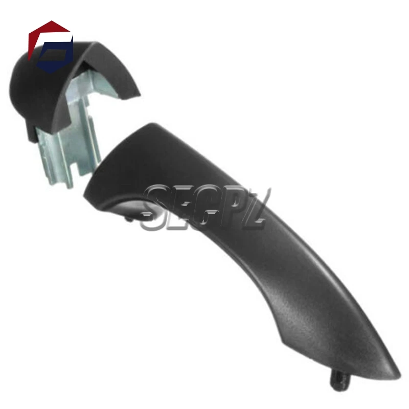 Черная передняя задняя левая правая и внешняя дверная ручка подходит для 2000-2006 BMW