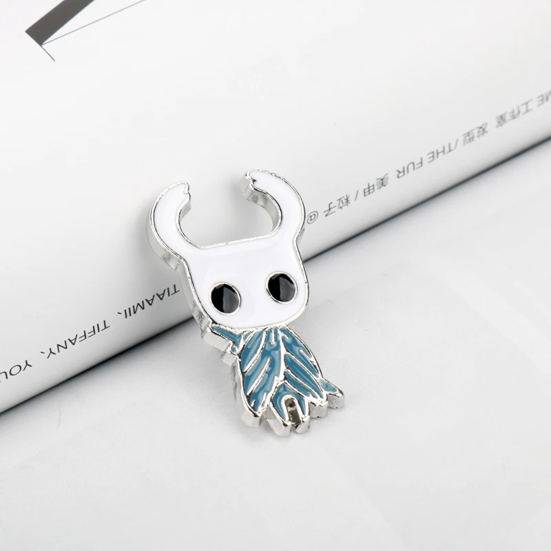 Hollow Knight Странник оттенок брошка мультфильм металлические значки броши на