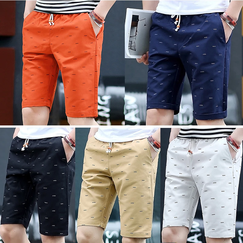 

Fashion Chino Shorts Men Summer Breathable Sport Shorts Daily Loose Casual Sport Shorts Simple All-match Joggers Pants