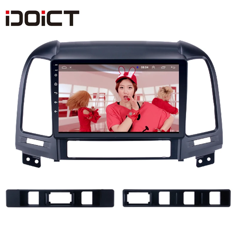 IDOICT Android 8 1 IPS 2G + 32G ядерный автомобильный DVD плеер GPS навигация Мультимедиа для Hyundai