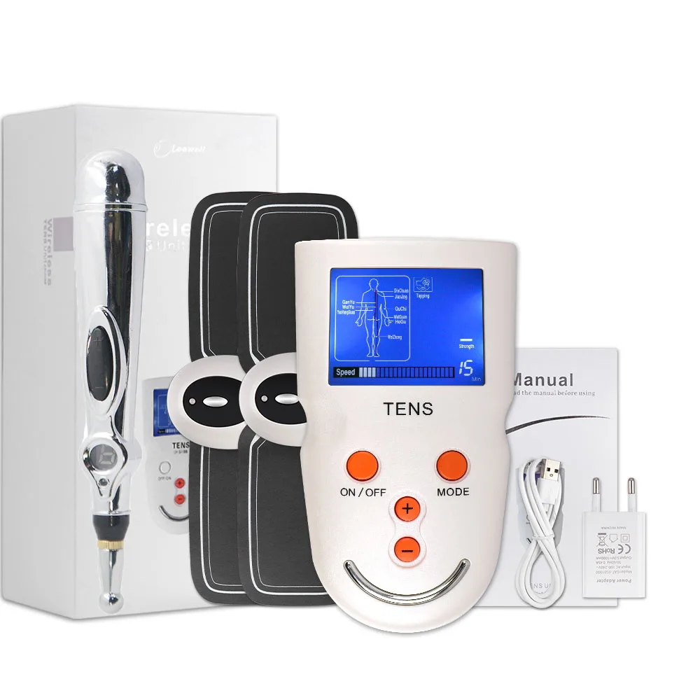 

Электротерапевтический массажер, 6 режимов, устройство для массажа тела, уход за здоровьем, устройство для облегчения боли + Электронная Лаз...