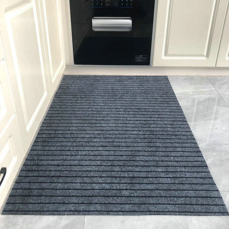 Противоскользящий кухонный коврик для пола Длинные полосатые ковры прихожей