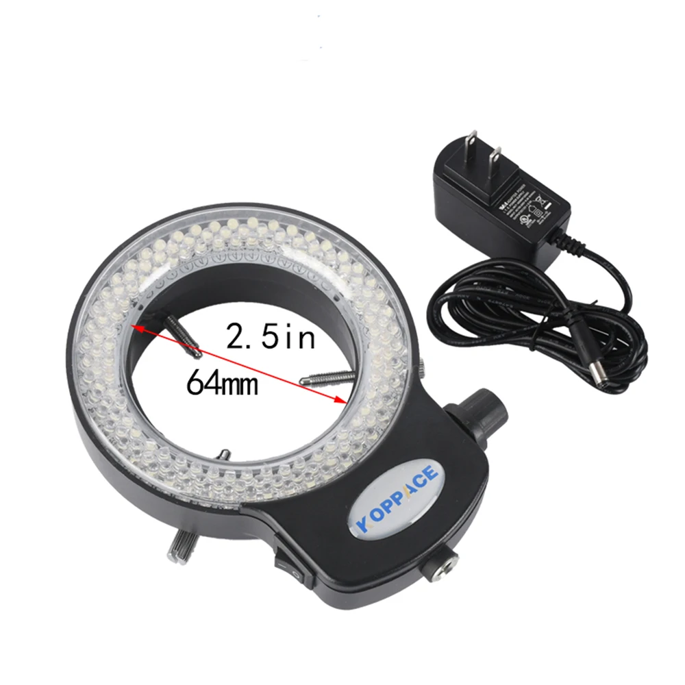 Скидка KOPPACE 40 MP, 2.1X-180X микроскоп, 60FPS, HDMI промышленный микроскоп камера, мобильный телефон ремонт микроскоп, 144 светодиодный кольцевой светильник.