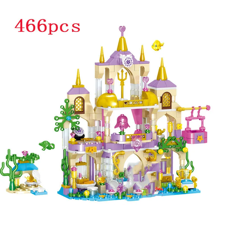 Конструктор "Друзья для Замка принцессы Уиндзора" из серии Принцесса, Принц, Девочка для детей, обучающая сборка игрушек.