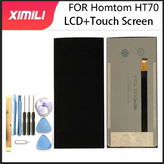 6,0 дюймов HOMTOM HT70 ЖК-дисплей+ кодирующий преобразователь сенсорного экрана в сборе ЖК+ сенсорный дигитайзер для HOMTOM HT70+ Инструменты