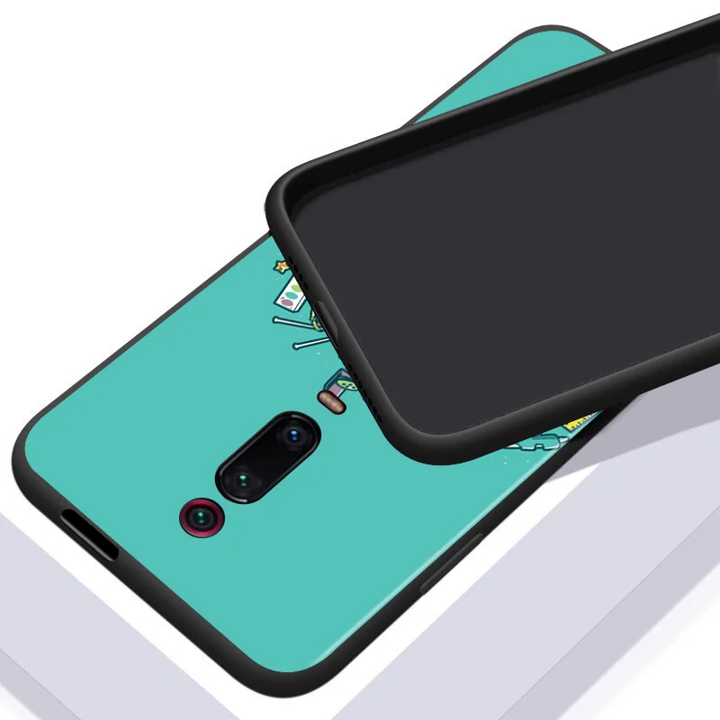 

Cute Cartoon Fox For Xiaomi Redmi K30 Ultra 10X 9I 9C 9A 9 GO K20 8A 8 S2 Poco X2 M2 F2 Pro 5G Phone Case