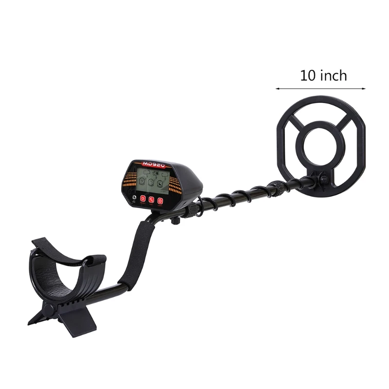 

MD920 Underground Metal Detector Treasure Finder Gold Digger with 3.5mm Earphone Jack Waterproof Treasure Metal Detector LX0C