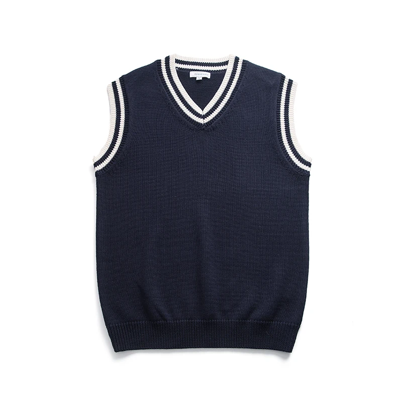 

Мужской весенне-осенний Новый жилет в студенческом стиле