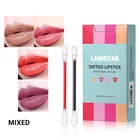 ELECOOL 20 шт. ватные палочки для сигарет тинт для губ тату набор помады антипригарный стойкий Портативный Женский блеск для губ корейская косметика