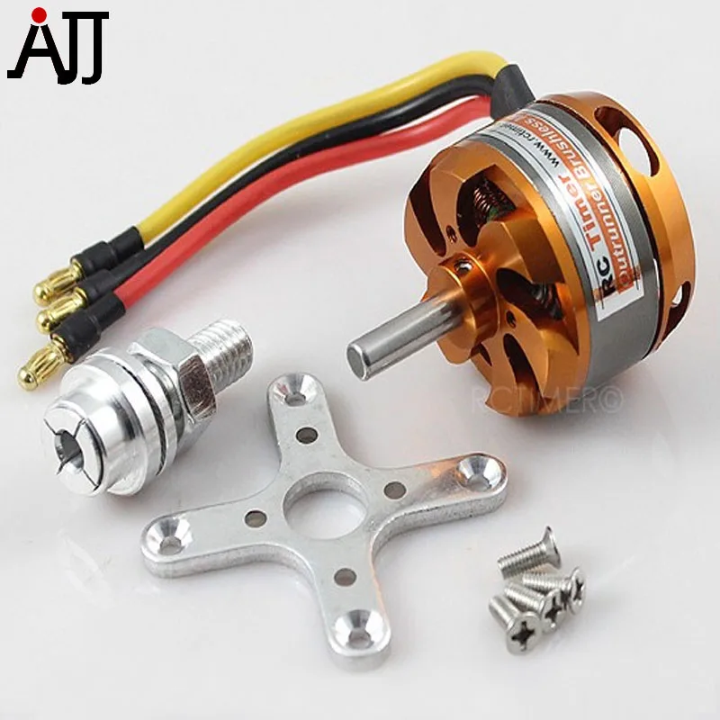 Eixo do Motor Milímetros de Montagem para Fpv Rctimer 1700kv Outrunner Motores Brushless 5.0 Multirotor Quadcopter Drone Bc3530 3530 1100kv 1400kv