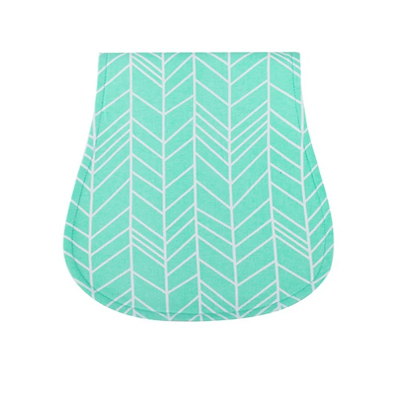 

4 Pcs Baby Boys Girls Burp Cloths Set Baby Burp Cloths Baby Bibs Curved Absorbent and Soft Baby Supplies