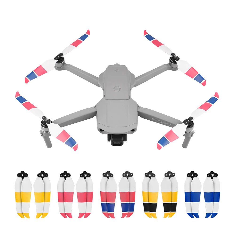 Пропеллер для дрона Mavic Air 2/AIR 2S 7238F реквизит быстросъемные винты лопасти DJI