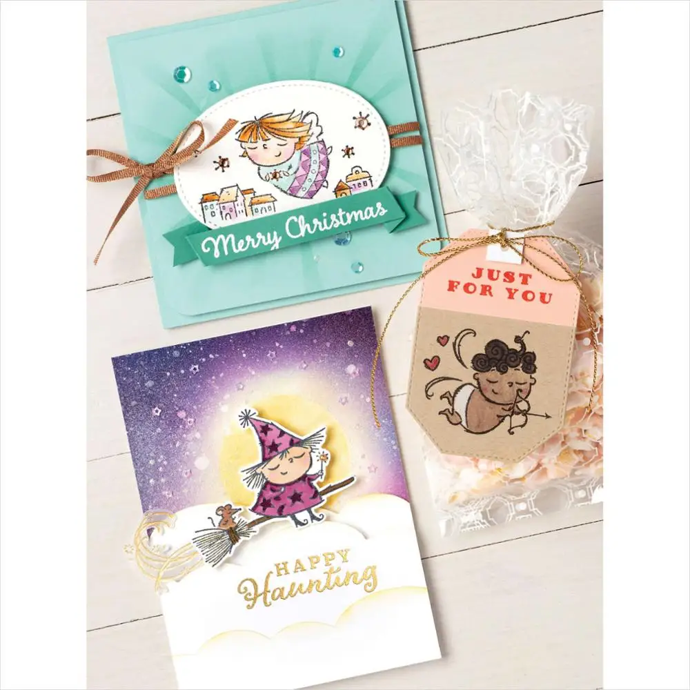 

Christmas Halloween Metal Cutting Dies and Stamps Stencil Craft Cards Multi-layers Geometric Polygon Album Book Scrapbooking Die