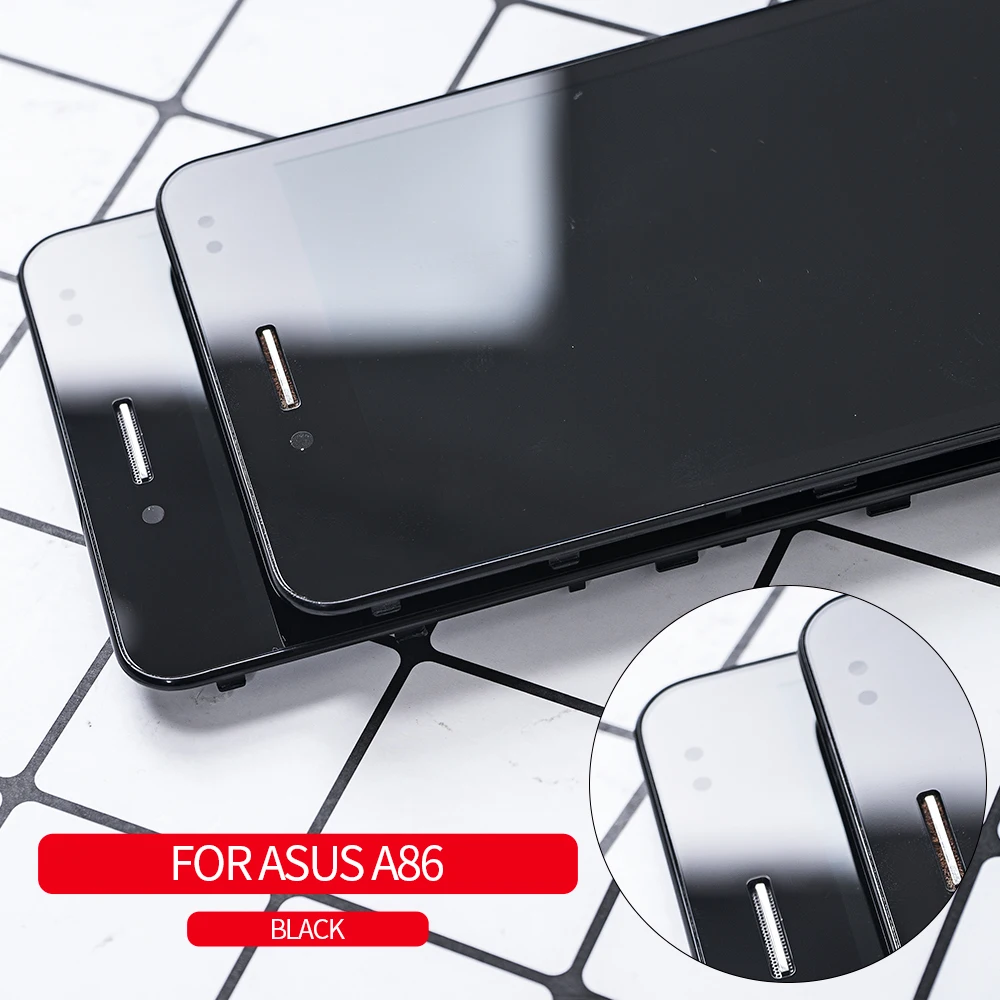 5," ЖК-дисплей для Asus PadFone Infinity A86 ЖК-дисплей кодирующий преобразователь сенсорного экрана в сборе рамка для ASUS A86 Infinity display