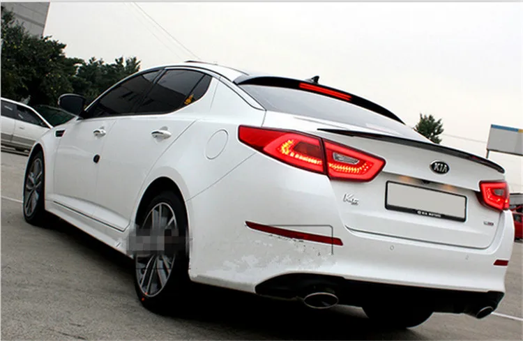 Спойлер для Kia Optima 2014 2015 спойлер YCDK из АБС пластика автомобиля заднее крыло