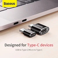 Адаптер Baseus USB Type A/USB Type-C, Micro USB/USB Type C