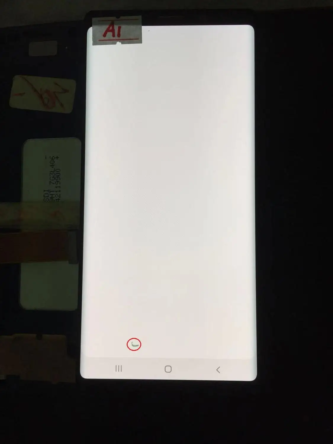 AMOLED дисплей для SAMSUNG Galaxy NOTE9 lcd N960 N960F дисплей сенсорный экран Запасные части - Цвет: NO.A1