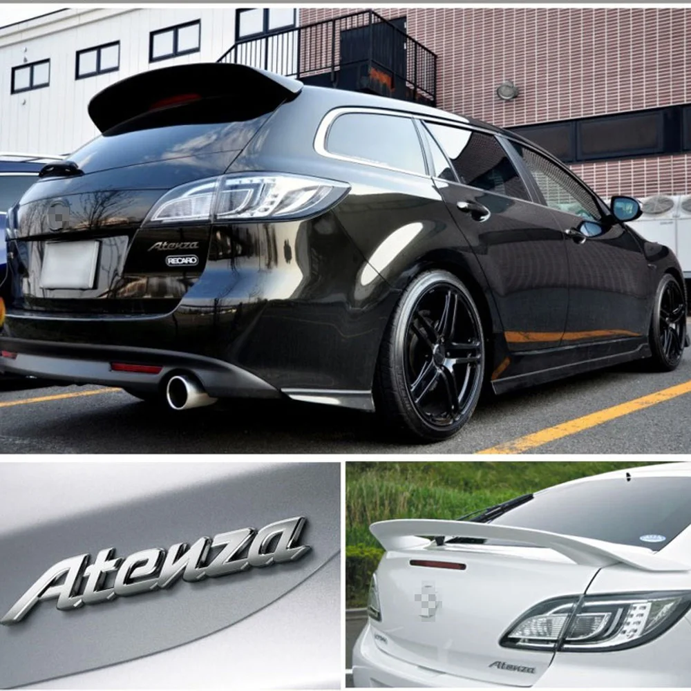 DSYCAR 1 шт. Новинка 3D металлическая наклейка Atenza / Axela для бокового брызговика