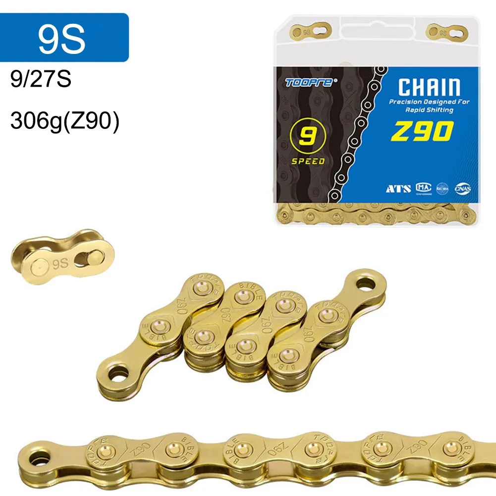 

Bicycle Chain 116 Links X6 X7 X8 X9 X10 X11 Speed Road MTB Crankset Gold Silver Mountain Road Bike MTB Chains Equipment