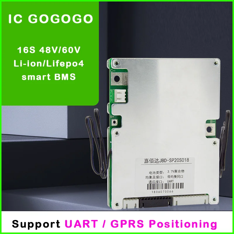 16S Li Ion Lifepo4 пульт дистанционного управления GPRS выключение питания