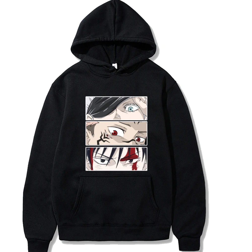 

Jujutsu Kaisen Hoodie Fashion Long Sleeve Casual Loose Print Unisex