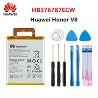 hua wei 100 orginal hb376787ecw 3500mah battery for huawei honor v8 hb376787ecw replacement batteries tools