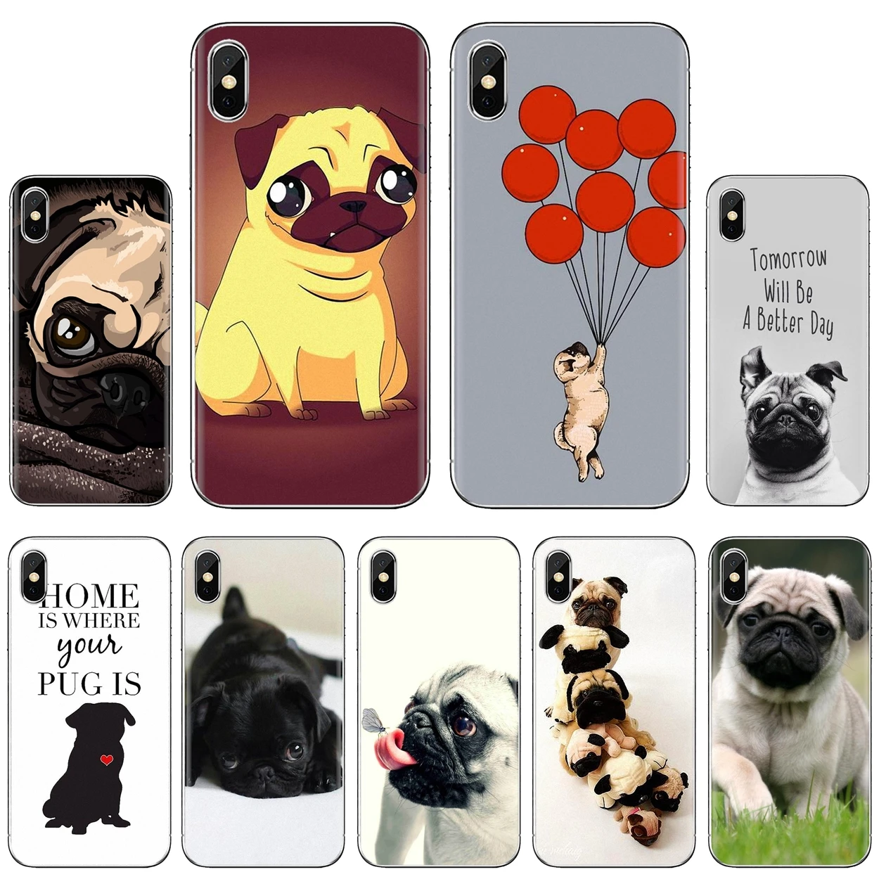 Мягкий чехол Westie для Huawei Y6 Y5 2019 Xiaomi Redmi Note 4 5 6 7 8 Pro Mi A1 A2 A3 6X 5X 7A|Бамперы| |