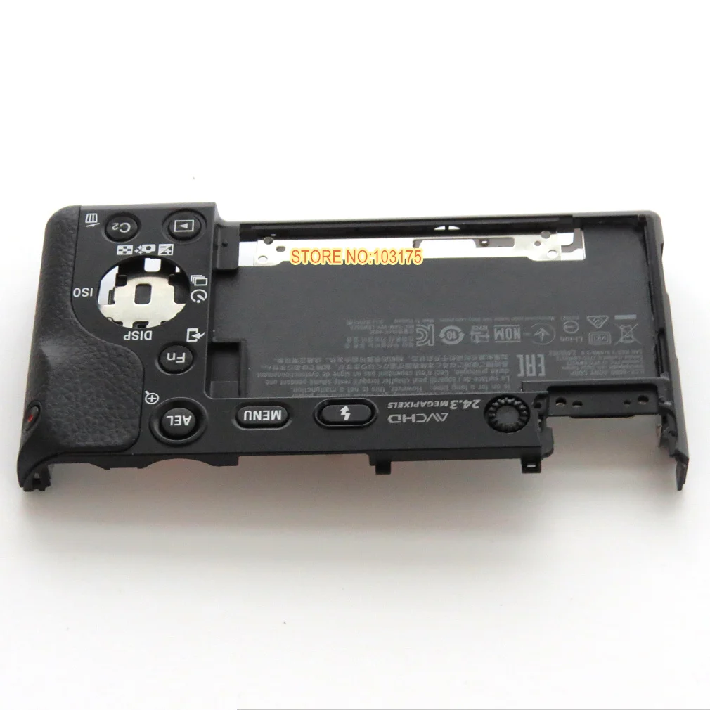 Оригинальная Черная задняя крышка чехол в сборе запасные части для Sony ILCE 6000