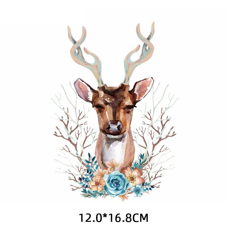 Для переноса утюгом милые заплатки в виде животных для одежды термо наклейка на