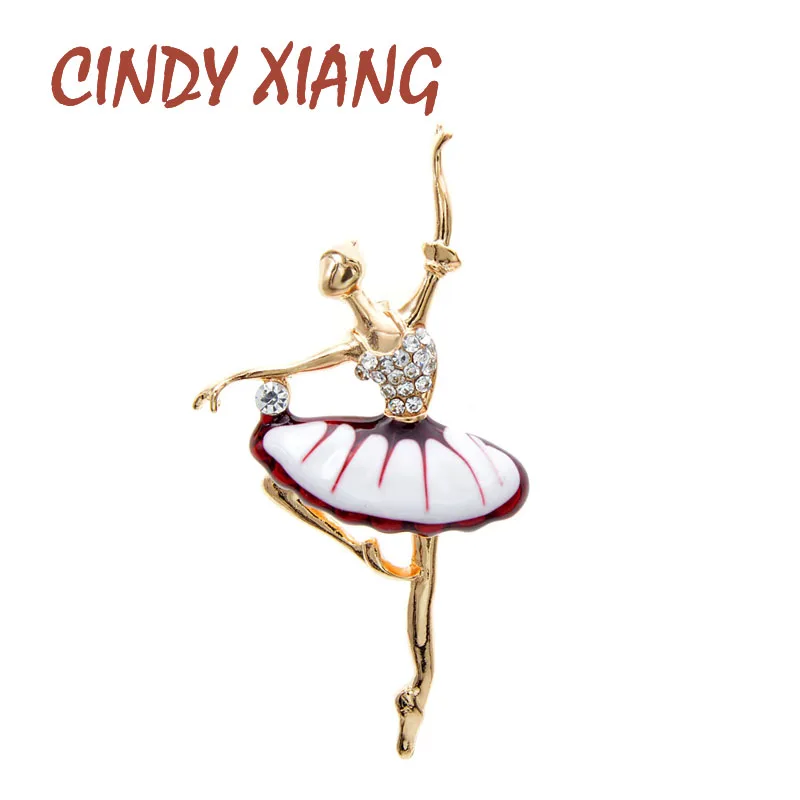 CINDY XIANG Стразы маленькая Автомобильная булавка броши для женщин Креативный