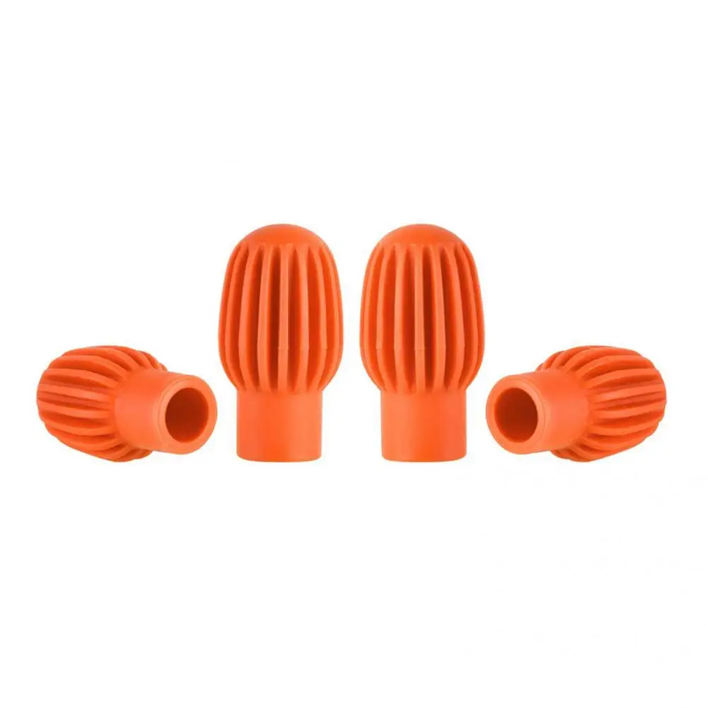 

Reliable 2Pair Useful Musical Instruments Accessory Drumstick Practice Tips Anti-skidding for Training