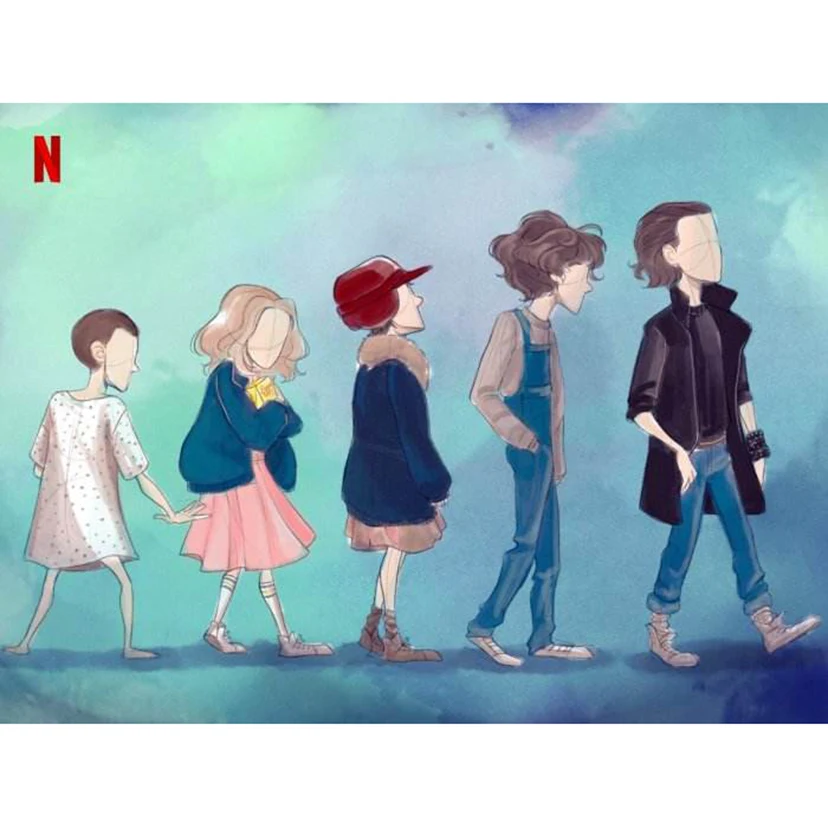 Полный квадратный/круглый дрель 5D DIY Алмазная картина &quotмультфильм странные