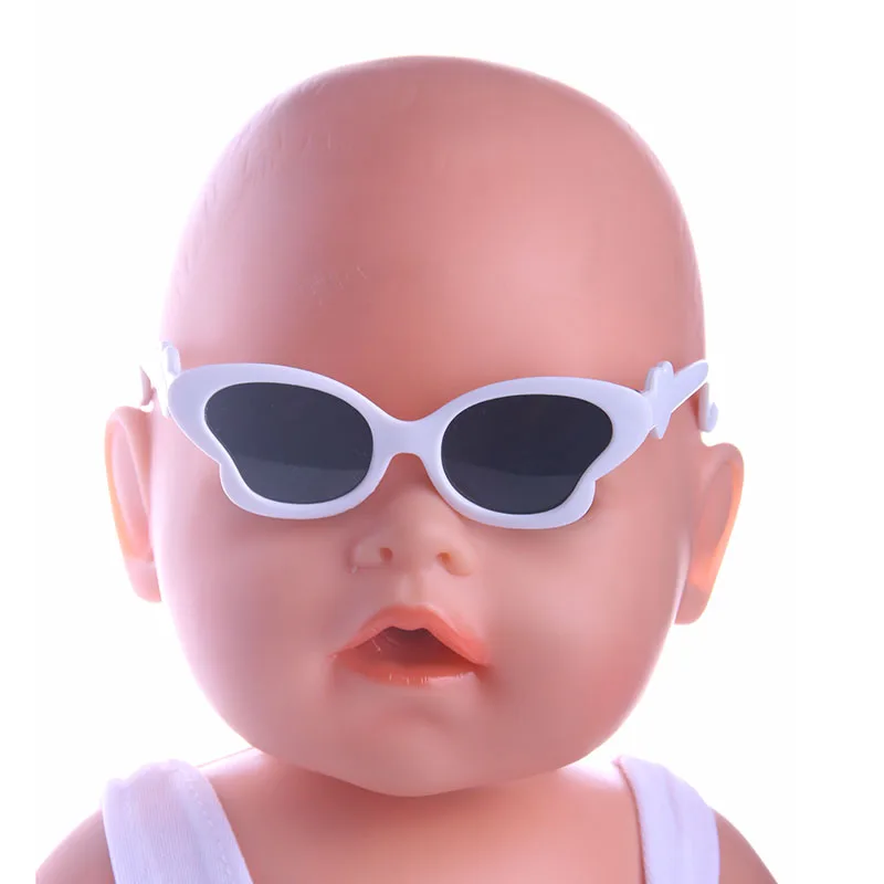 Классные тонкие УФ очки в форме бабочки подходящие для куклы 18 дюймов и ребенка 43