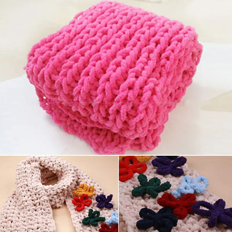 100 г домашняя цветная пряжа ручной вязки сделай сам для шарфа ручное вязание