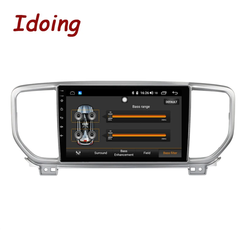 

Idoing 9"Android Car GPS Multimedia Player For KIA Sportage 4 KX5 2016 -2019 GPS Navigation Radio Video Head Unit Plug And Play