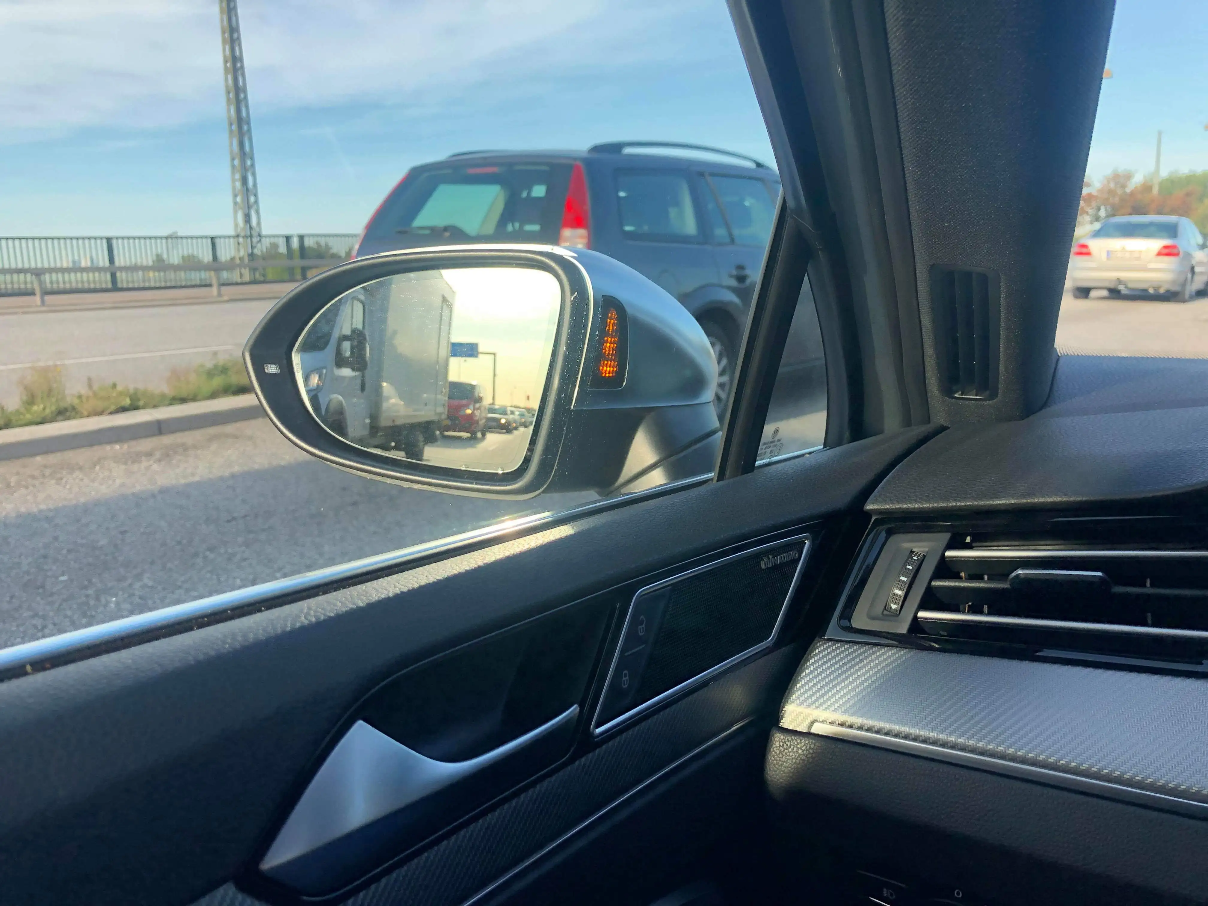 Для PASSAT B8 MQB Лейн сменная боковая система ASSIST набор обновления 3Q0 907 566 F 590 F|Зеркала